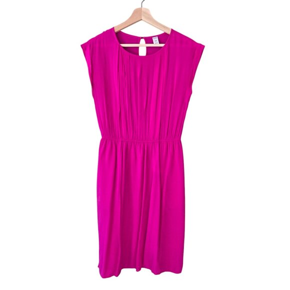 Old Navy Magenta Casual Dress Size S with pockets - Picture 1 of 4